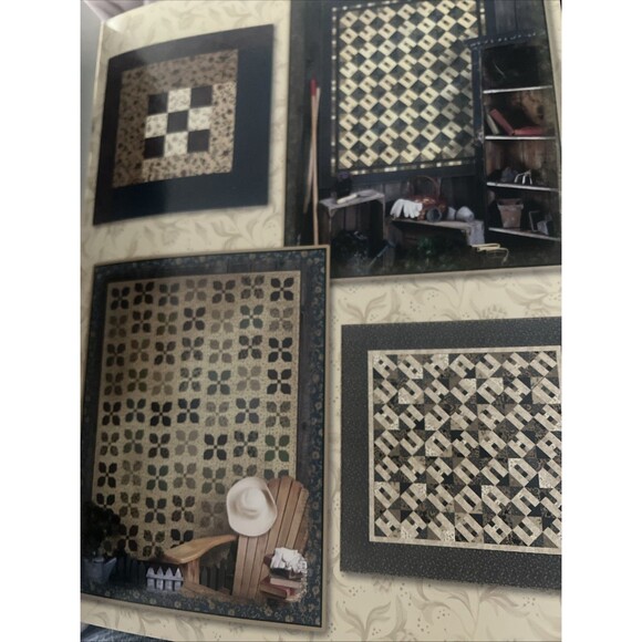 Down the Garden Path Quilt Pattern book 6 Designs by Leslie Beck, Fiber Mosaics - Picture 5 of 8